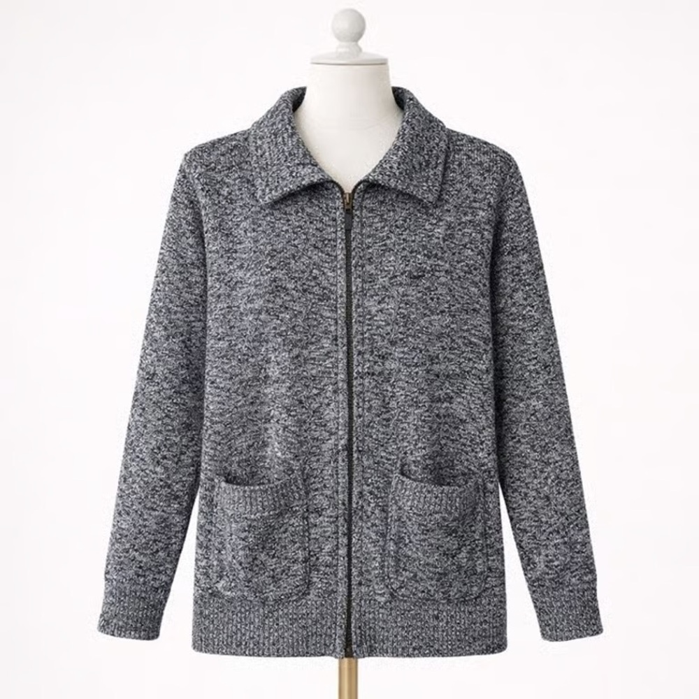 Classic Gray Women's Sweater